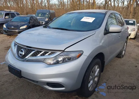 2014 Nissan Murano S из США, поврежденный, VIN JN8AZ1MW7EW522096